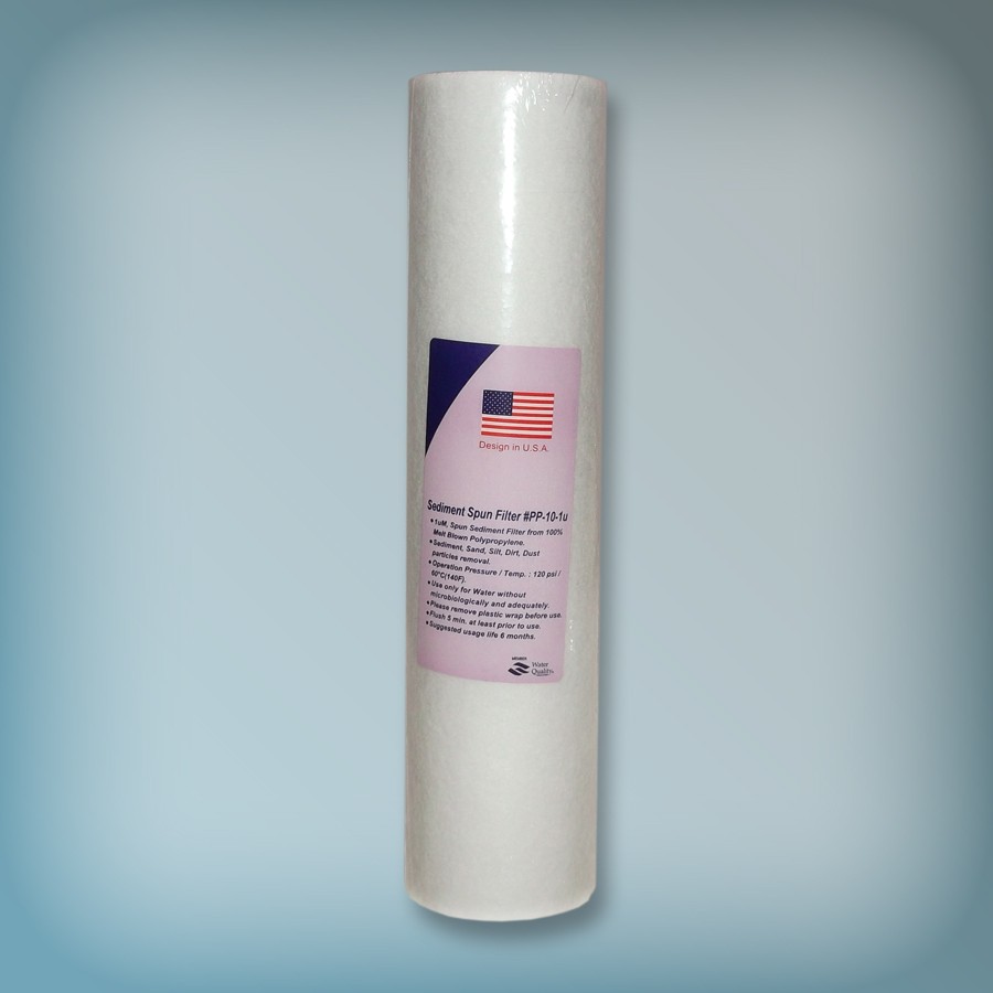 10 Inch 1 Micron Sediment Filtre
